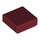 LEGO Dark Red Tile 1 x 1 with Groove (3070 / 30039)