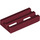 LEGO Dark Red Tile 1 x 2 Grille (with Bottom Groove) (2412 / 30244)