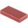 LEGO Dark Red Tile 1 x 2 with Groove (3069 / 30070)