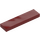 LEGO Dark Red Tile 1 x 4 (2431 / 35371)