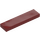 LEGO Dark Red Tile 1 x 4 (2431 / 35371)