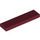 LEGO Dark Red Tile 1 x 4 (2431 / 35371)