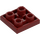 LEGO Dark Red Tile 2 x 2 Inverted (11203)