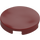 LEGO Dark Red Tile 2 x 2 Round with &quot;X&quot; Bottom (4150)