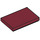 LEGO Dark Red Tile 2 x 3 (26603)