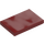 LEGO Dark Red Tile 2 x 3 (26603)