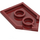 LEGO Donkerrood Tegel 2 x 3 Pentagonal (22385 / 35341)