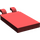 LEGO Dunkelrot Fliese 2 x 3 mit Horizontal Clips (Abgewinkelte Clips) (30350)
