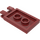 LEGO Dark Red Tile 2 x 3 with Horizontal Clips (Angled Clips) (30350)