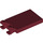 LEGO Dark Red Tile 2 x 3 with Horizontal Clips (Thick Open &#039;O&#039; Clips) (30350 / 65886)