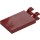 LEGO Dark Red Tile 2 x 3 with Horizontal Clips (Thick Open &#039;O&#039; Clips) (30350 / 65886)