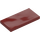 LEGO Dark Red Tile 2 x 4 (87079)