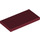 LEGO Dark Red Tile 2 x 4 (87079)