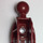 LEGO Dark Red Toa Upper Leg / Knee Armor with Ball Joints (53548)