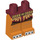 LEGO Dunkelrot Tormak Minifigure Hüften und Beine (3815 / 17617)