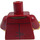 LEGO Dark Red Torso with 3 Gold Clasps (973 / 76382)