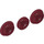 LEGO Dark Red Train Wheels - 3 for RC Trains (85489)