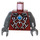 LEGO Rojo oscuro Wakz Torso (973 / 76382)