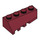 LEGO Donkerrood Wig 2 x 4 Sloped Rechts (43720)