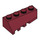 LEGO Donkerrood Wig 2 x 4 Sloped Rechtsaf (43720)