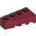 LEGO Rouge foncé Coin Brique 2 x 4 La gauche (41768)