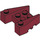 LEGO Dark Red Wedge Brick 3 x 4 with Stud Notches (50373)