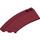 LEGO Dark Red Wedge Curved 3 x 8 x 2 Left (41750 / 42020)