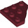 LEGO Dark Red Wedge Plate 3 x 3 Corner (2450)