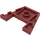 LEGO Donkerrood Wig Plaat 3 x 4 met noppen (28842 / 48183)