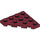 LEGO Dark Red Wedge Plate 4 x 4 Corner (30503)