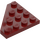 LEGO Dark Red Wedge Plate 4 x 4 Corner (30503)