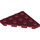 LEGO Dark Red Wedge Plate 4 x 4 Corner (30503)