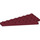 LEGO Dark Red Wedge Plate 4 x 8 Wing Left with Underside Stud Notch (3933)