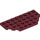 LEGO Donkerrood Wig Plaat 4 x 8 met Hoeken (68297)