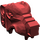 LEGO Dark Red Wolf Head (53457)