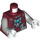 LEGO Dunkelrot Worriz Torso (973 / 76382)