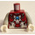 LEGO Rojo oscuro Worriz Torso (973 / 76382)