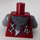 LEGO Dark Red Worriz Torso (973 / 76382)