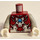 LEGO Dunkelrot Worriz Torso (973 / 76382)