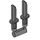 LEGO Dark Stone Gray 2 Knives on Sprue (44658 / 70749)