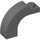 LEGO Dark Stone Gray Arch 1 x 3 x 2 with Curved Top (6005 / 92903)