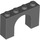 LEGO Dark Stone Gray Arch 1 x 4 x 2 (6182)