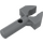 LEGO Dunkles Steingrau Bar 1 mit Clip (mit Lücke im Clip) (41005 / 48729)