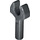 LEGO Dark Stone Gray Bar 1 with Clip (without Gap in Clip) (3484 / 48729)