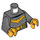 LEGO Dark Stone Gray Batgirl Minifig Torso (973 / 76382)
