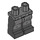 LEGO Gris pierre foncé Batman (Dark Stone grise Suit) Minifigure Hanches et jambes (3815 / 77214)