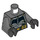 LEGO Dark Stone Gray Batman Minifig Torso (973 / 76382)