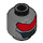 LEGO Gris pierre foncé Batman Minifigure Diriger (Goujon solide encastré) (3626 / 39463)