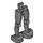 LEGO Dark Stone Gray Battle Droid Legs with Torso Clip (42687 / 65035)