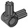 LEGO Dark Stone Gray Beam 1 with Perpendicular Axles (10197)